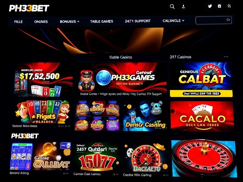 Welcome to ph3bet.com – your ultimate destination for premium online gambling. Explore casino games, sports betting, poker tournaments, and exclusive bonuses. Join the trusted platform now!
